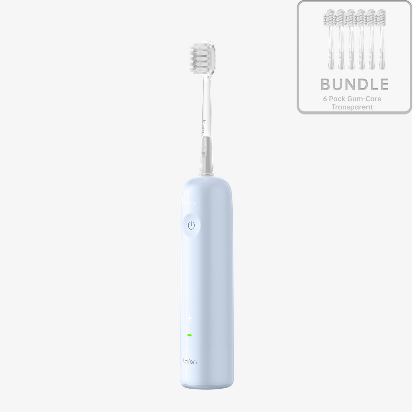 Bundle - Wave (ABS) + Toothbrush Head (6-Pack)