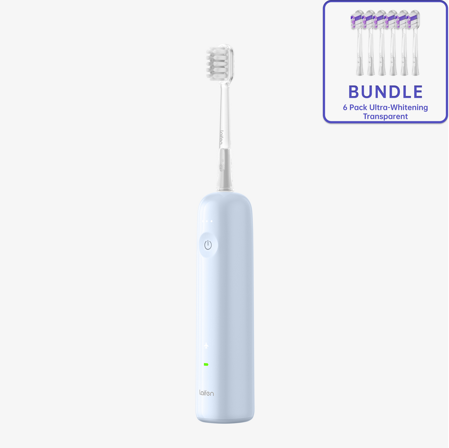 Bundle - Wave (ABS) + Toothbrush Head (6-Pack)