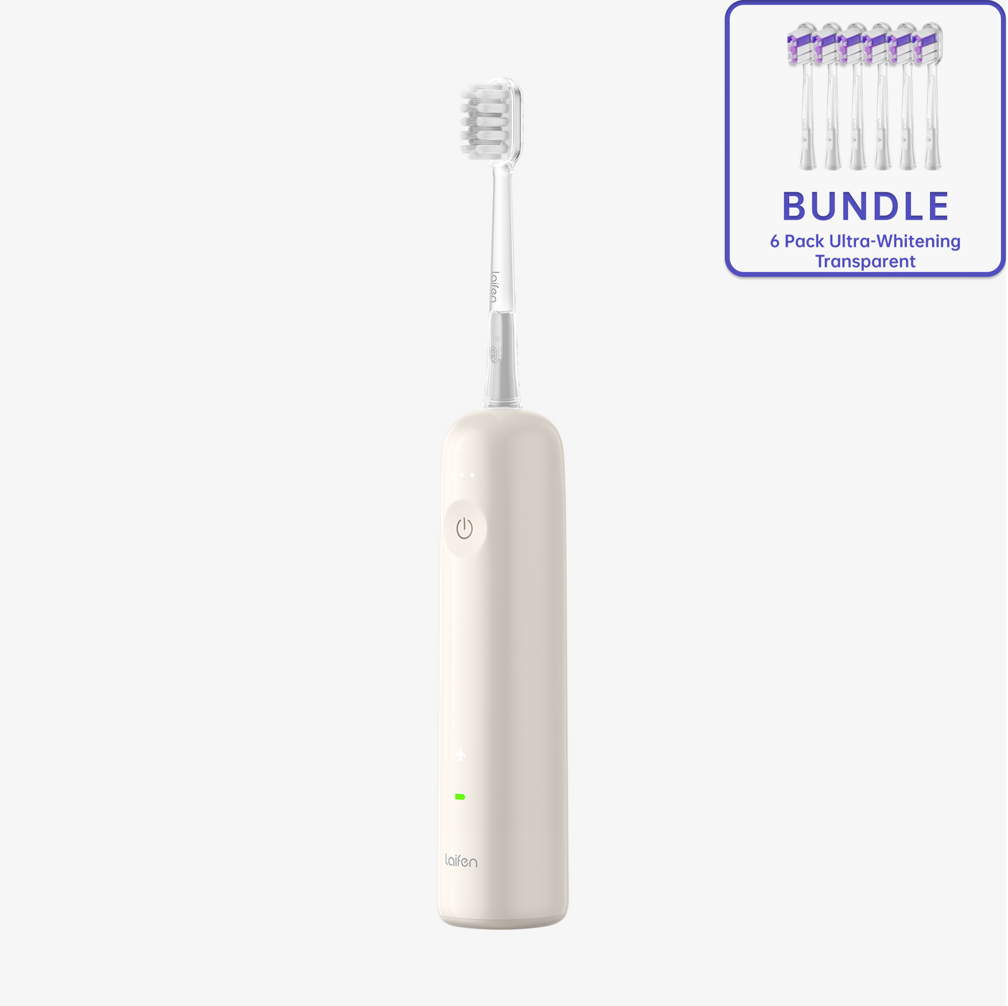 Bundle - Wave (ABS) + Toothbrush Head (6-Pack)