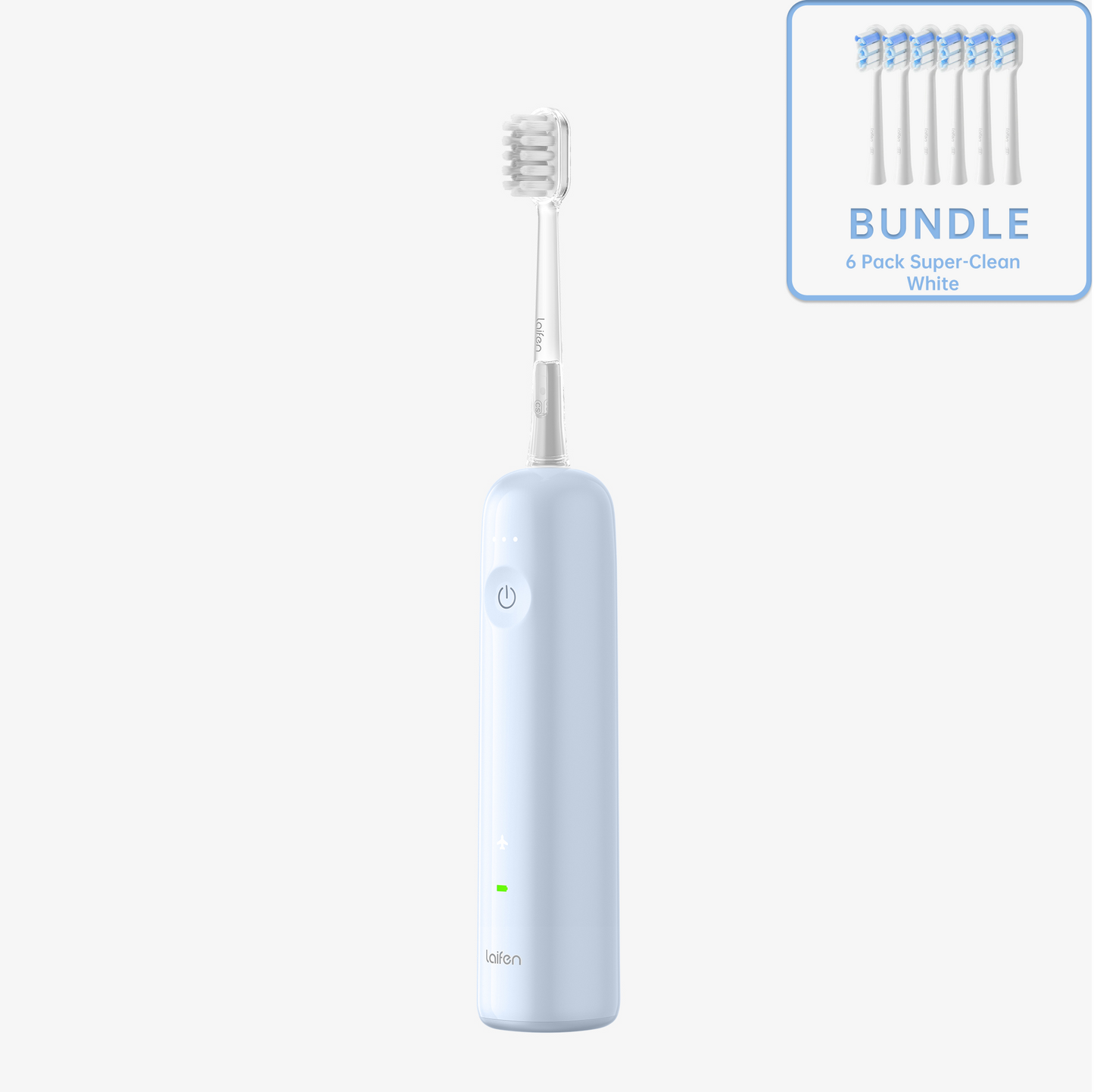 Bundle - Wave (ABS) + Toothbrush Head (6-Pack)
