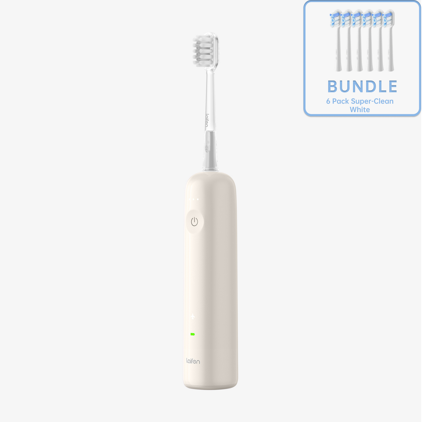 Bundle - Wave (ABS) + Toothbrush Head (6-Pack)
