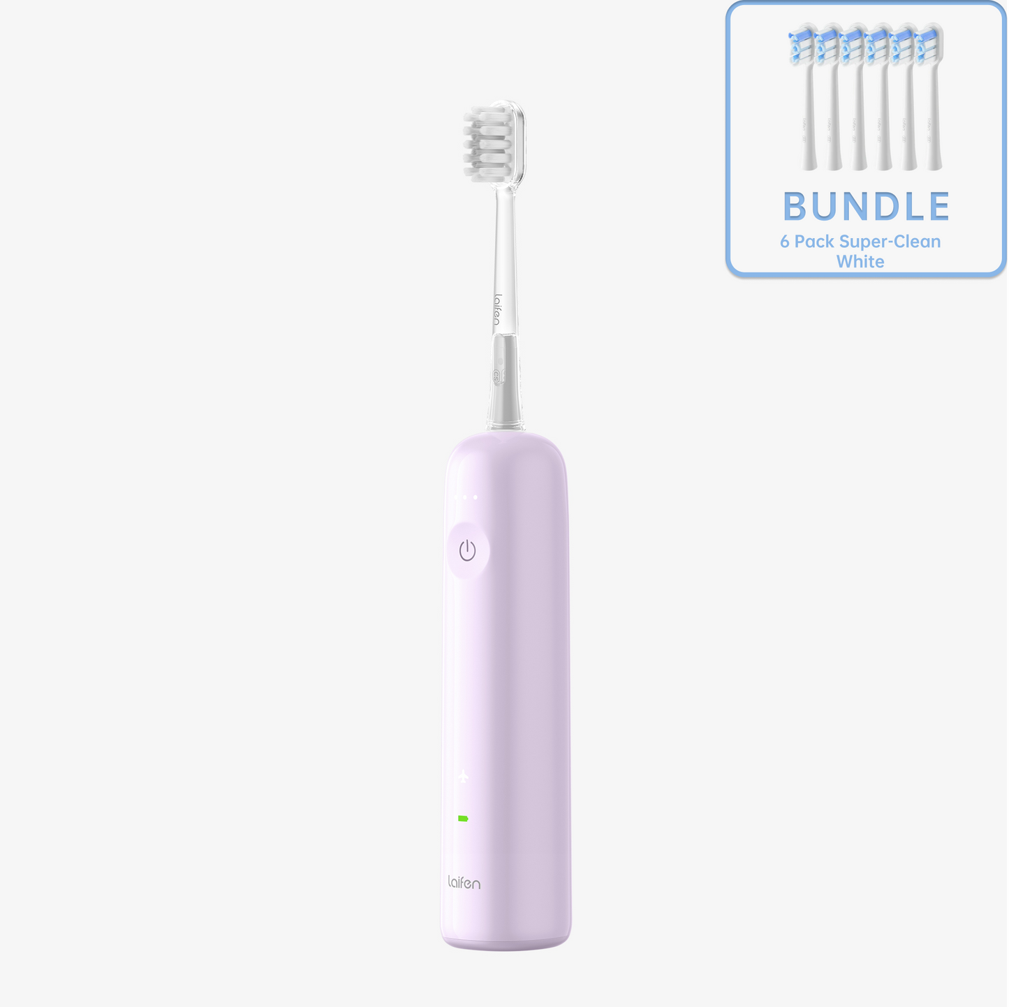 Bundle - Wave (ABS) + Toothbrush Head (6-Pack)