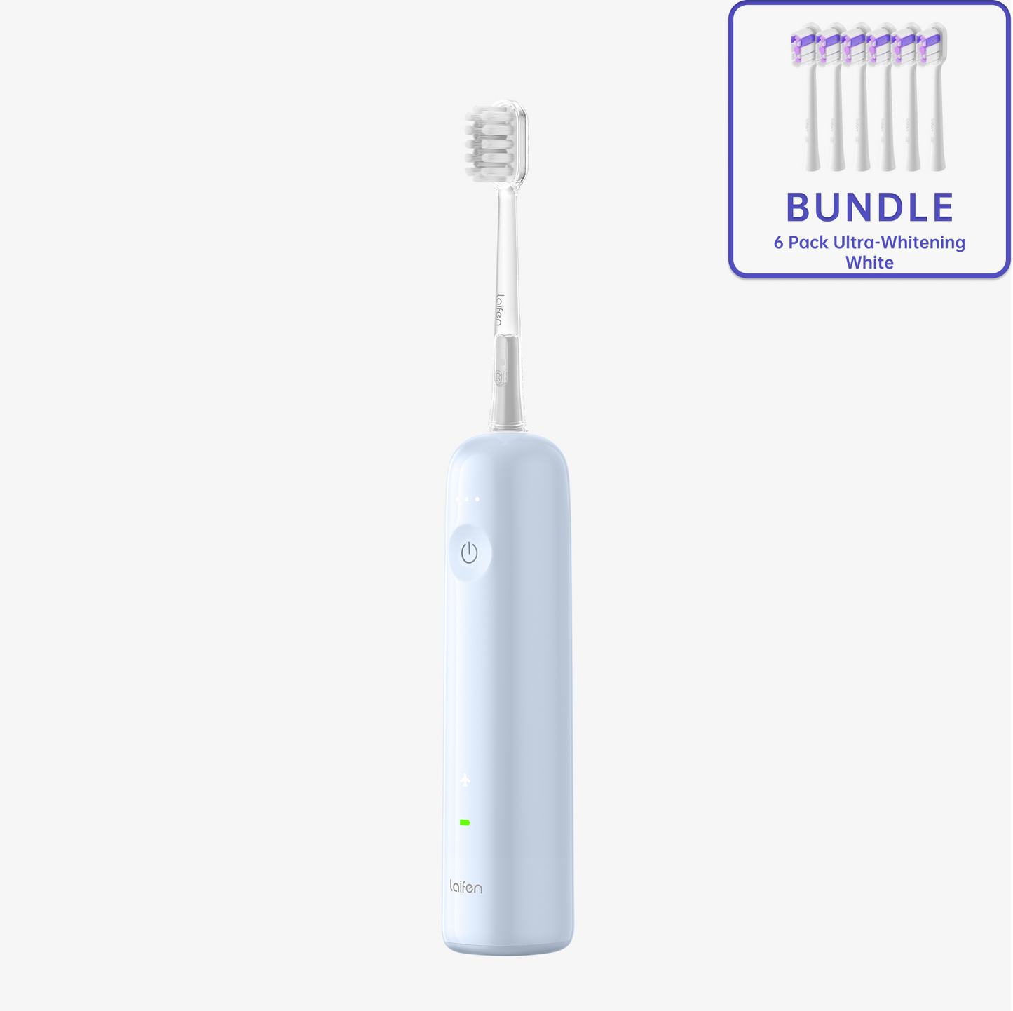 Bundle - Wave (ABS) + Toothbrush Head (6-Pack)
