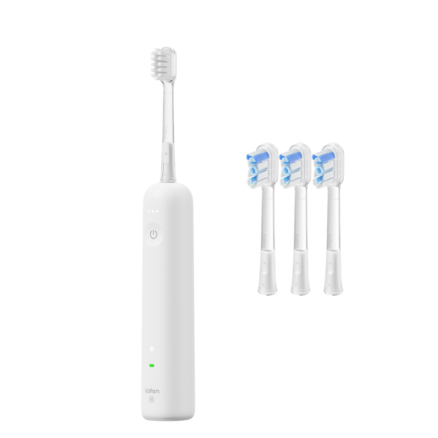 Bundle (Laifen Wave Special + 3-Pack Toothbrush Heads)