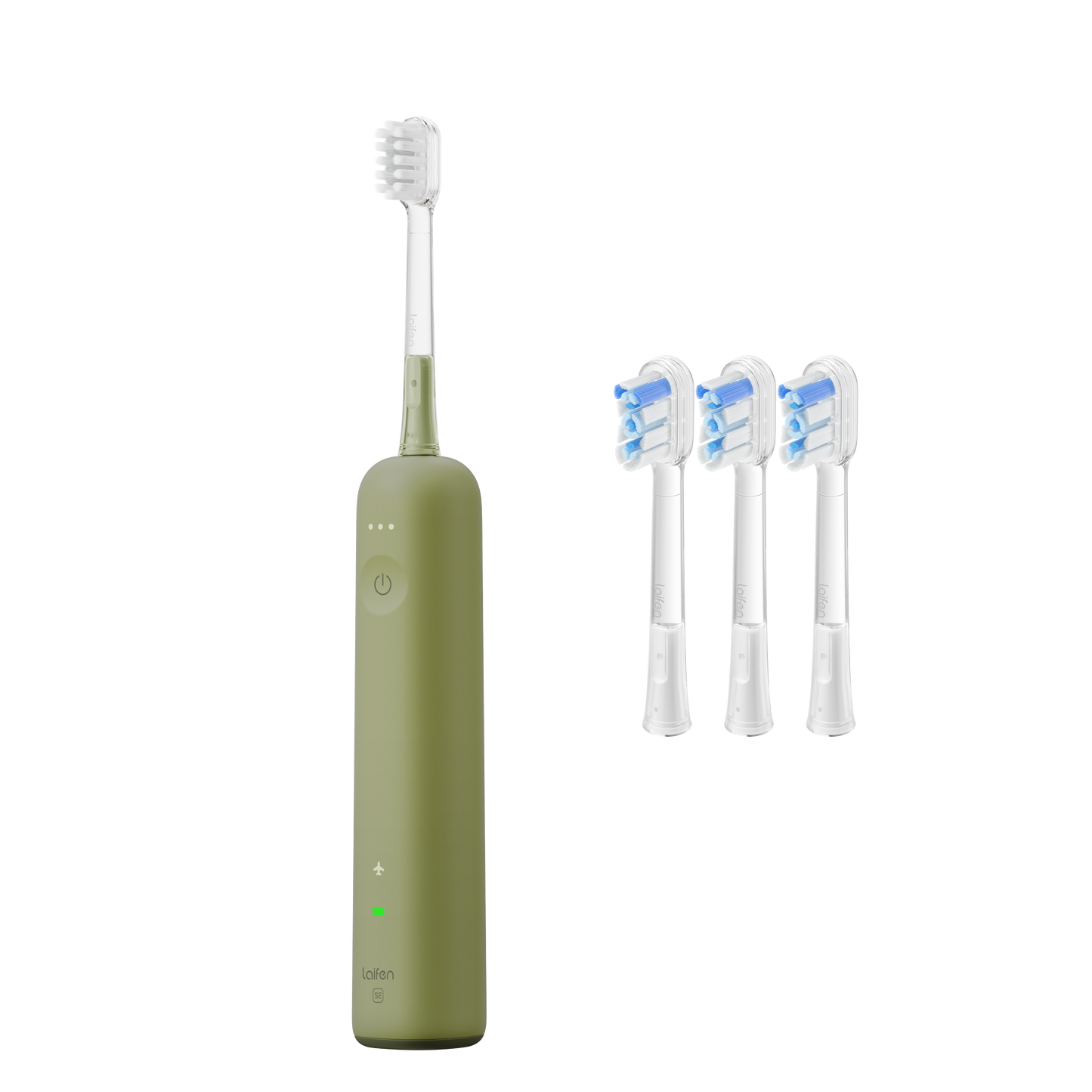 Bundle (Laifen Wave Special + 3-Pack Toothbrush Heads)