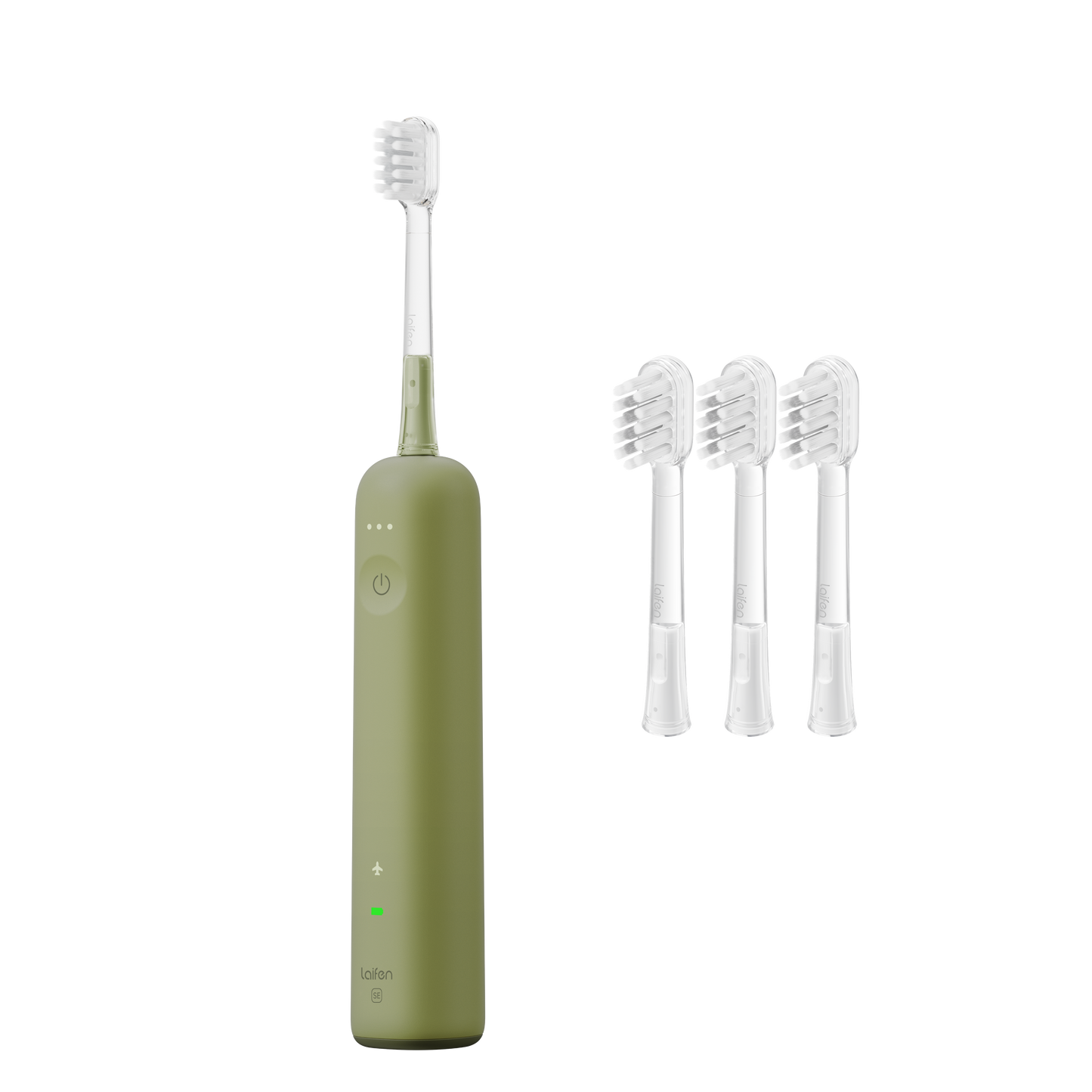 Bundle (Laifen Wave Special + 3-Pack Toothbrush Heads)