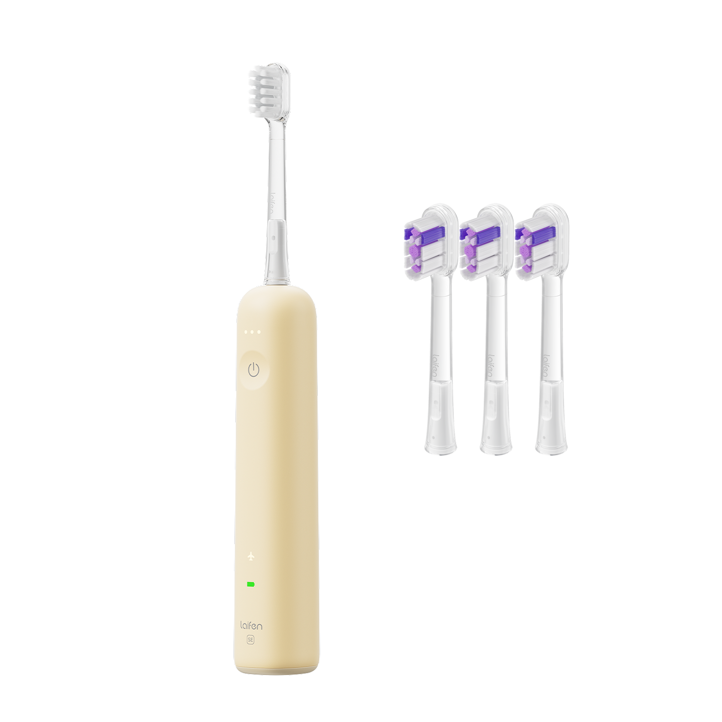 Bundle (Laifen Wave Special + 3-Pack Toothbrush Heads)