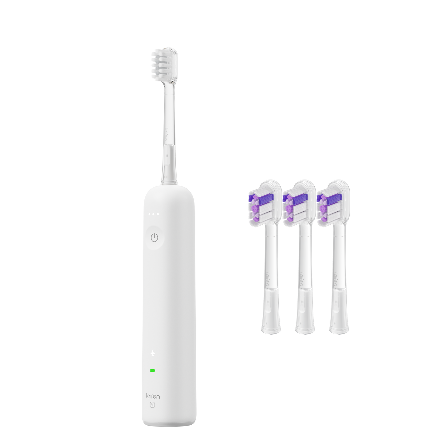 Bundle (Laifen Wave Special + 3-Pack Toothbrush Heads)