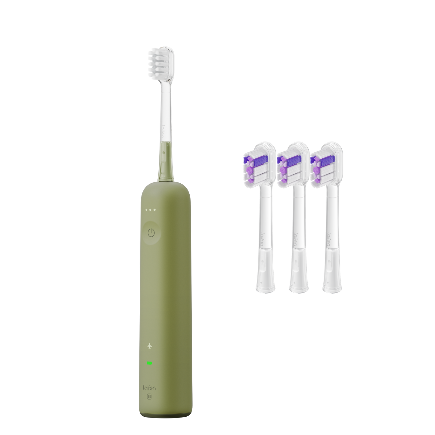 Bundle (Laifen Wave Special + 3-Pack Toothbrush Heads)