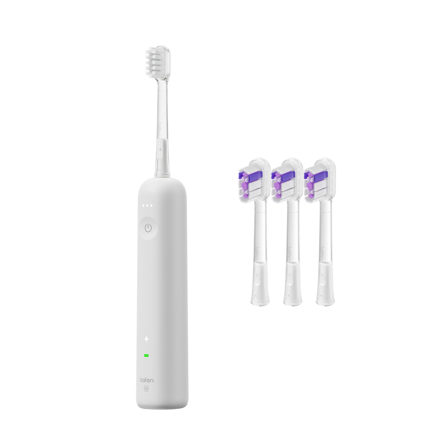 Bundle (Laifen Wave Special + 3-Pack Toothbrush Heads)