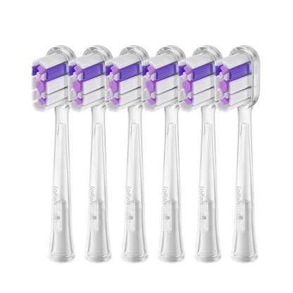 Laifen Wave toothbrush heads 6-pack