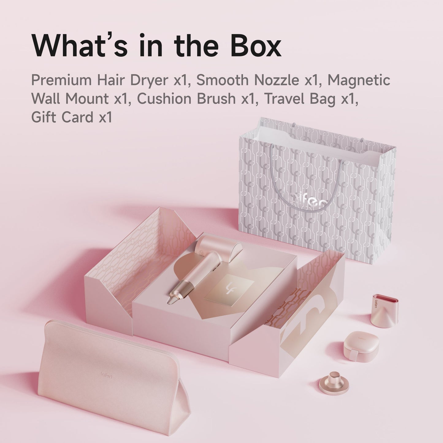 [Promo]Laifen Premium High-Speed Hair Dryer Love-Bound Box