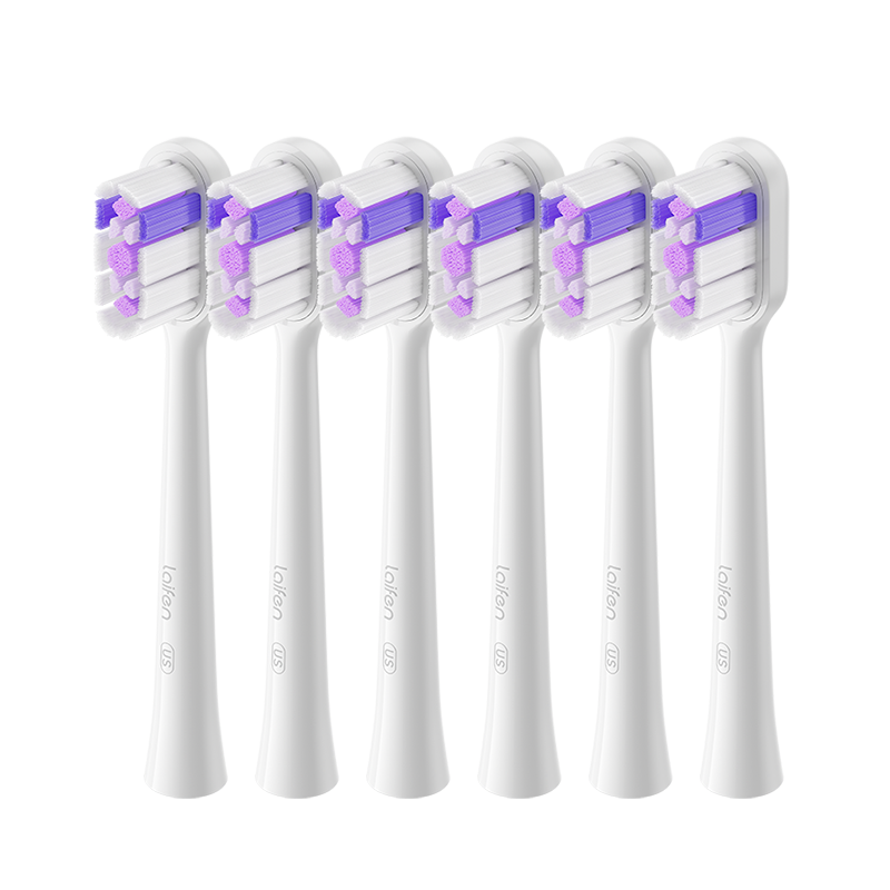 Laifen Wave toothbrush heads 6-pack
