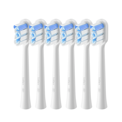 Laifen Wave toothbrush heads 6-pack