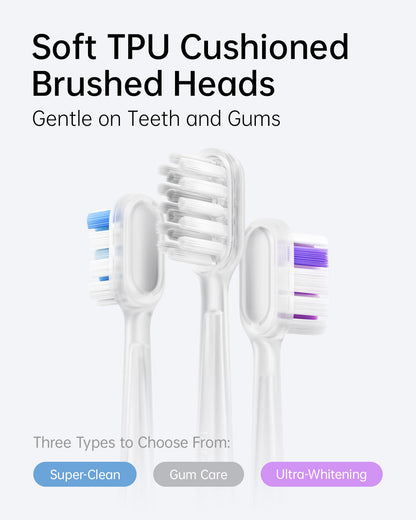 Laifen Wave toothbrush heads 6-pack