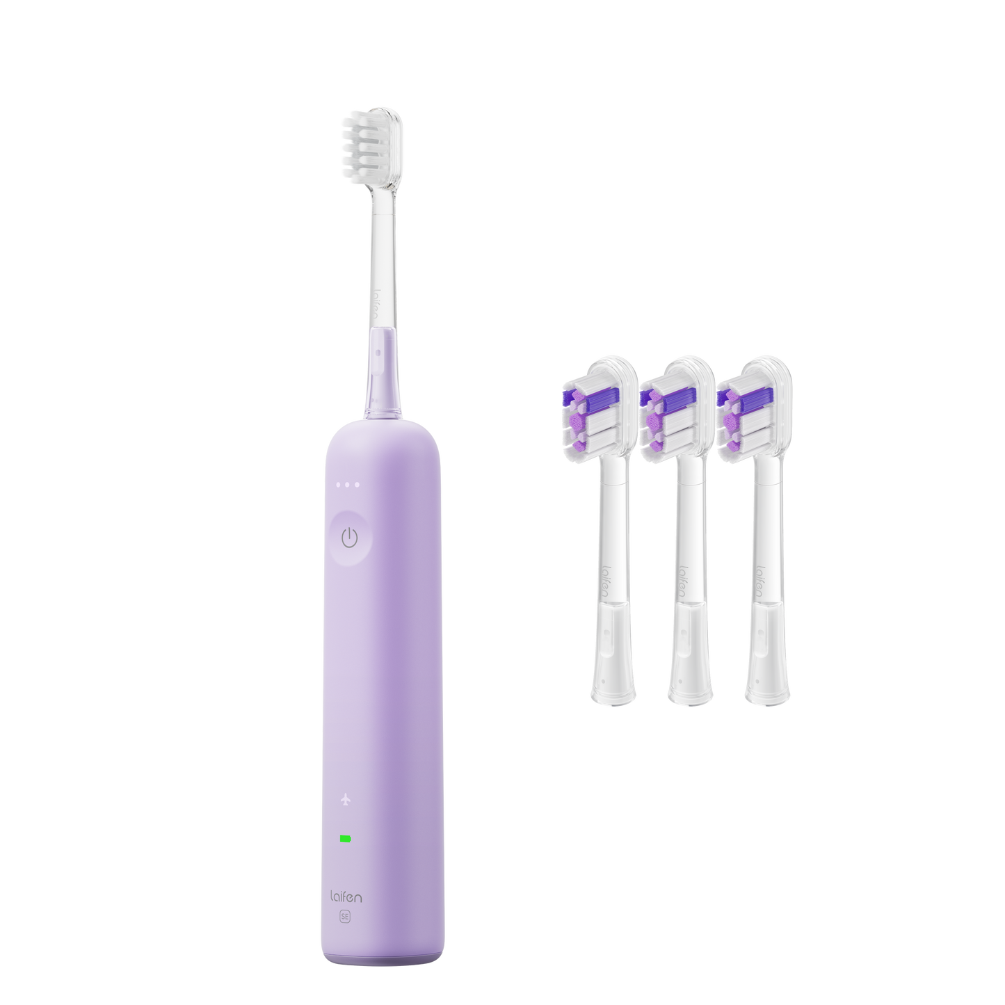 Bundle (Laifen Wave Special + 3-Pack Toothbrush Heads)