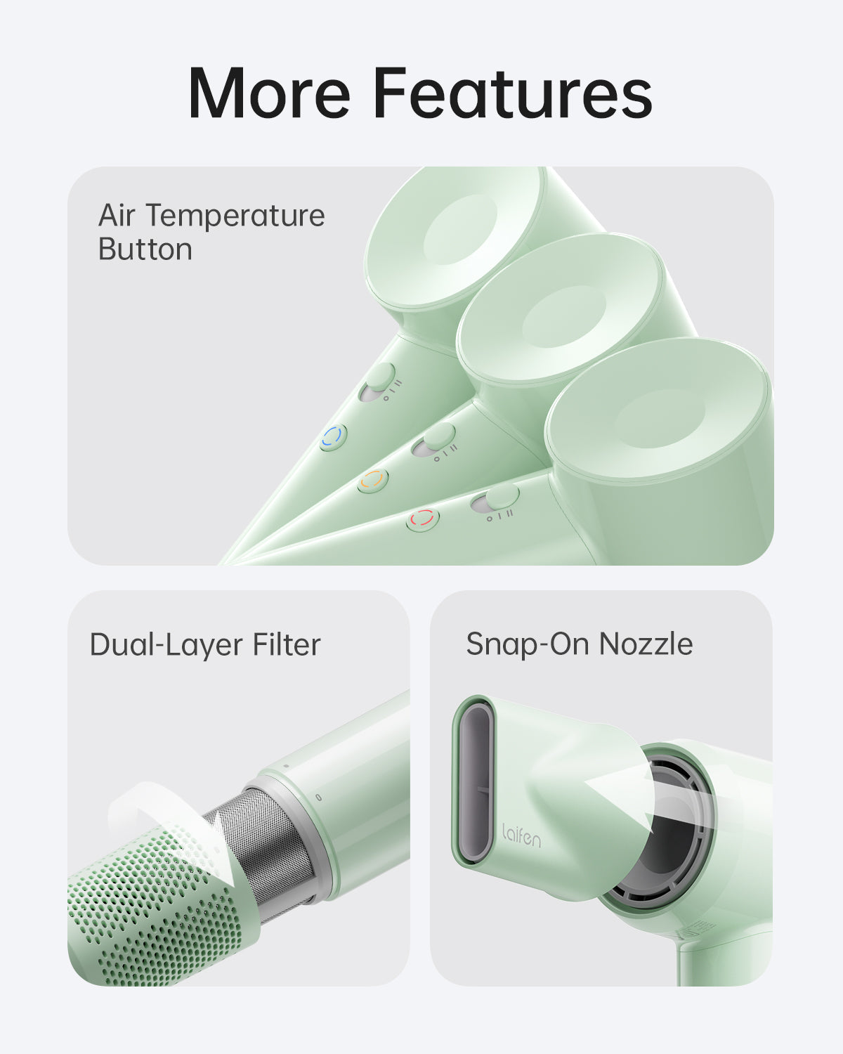 Laifen SE Lite · High-speed hair dryer