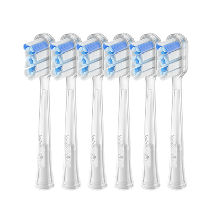 Laifen Wave toothbrush heads 6-pack